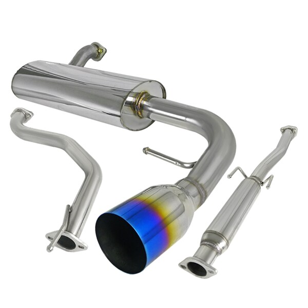 Spec-D Tuning 88-91 Honda Civic 2.5in. Inlet N1 Style Catback Exhst, MFCAT2-CV88T-SD MFCAT2-CV88T-SD - main
